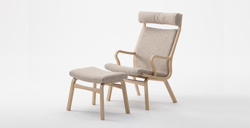 ROCCO LIVING chair & ottoman | 豊橋木工株式会社